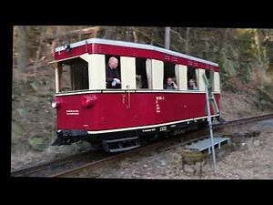 Harzer Schmalspurbahnen: Triebwagen T1 auf Sonderfahrt im Selketal