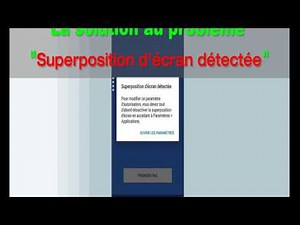 Comment désactiver la superposition d'écran