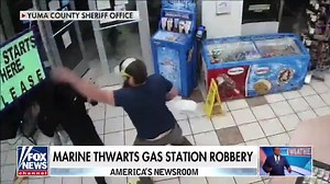 2.7K views · 331 reactions | U.S. Marine vet reveals how he stopped convenience store robbery with bag of 'Gatorades and a snack' | Kyle Morris | Facebook