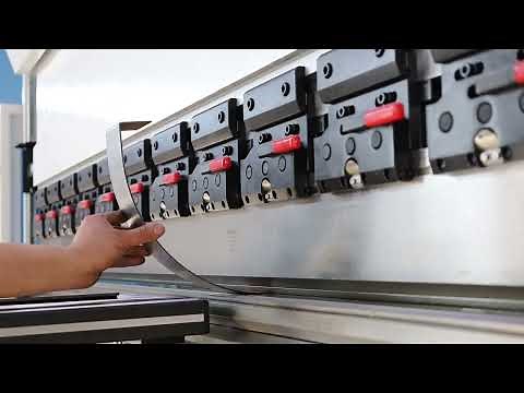 Delem Control DA-66T for Press Brake Tutorial | Program on KRRASS Press Brake