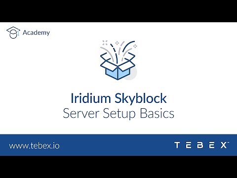 Minecraft - Iridium Skyblock Server Setup Basics