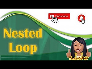 Introduction to programming Topic 24: Nested Loop Statement (TAGALOG)