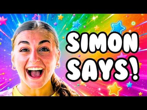 SIMON SAYS CHALLENGE! 🤩 Run, Jump, Spin & Freeze! 😆 Interactive Game for Kids ✨