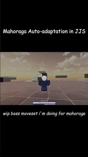 [WIP] Mahoraga auto-adaptation in JJS - DräkZz #jjs #jujutsushenanigans #skillbuilder #jjkgame