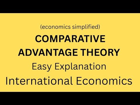 Comparative Advantage Theory | David Ricardo's Theory | International Economics | BA Economics