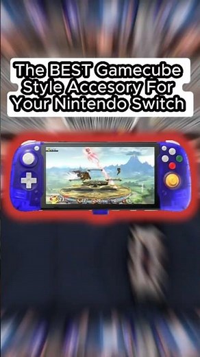 The BEST GameCube-Style Grip for Switch
