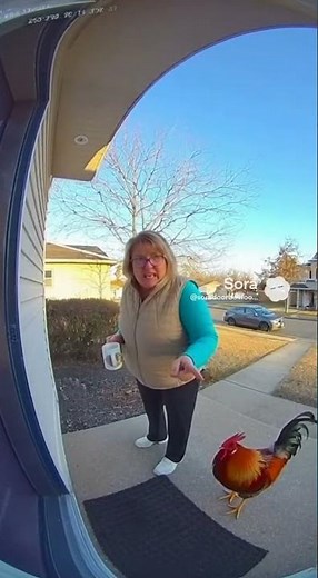 HOA Karen Says Rooster Is “Too Loud”… Then It Chases Her! 😂🐓