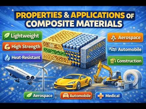 Properties & Applications of Composite Materials | Engineering Materials Explained