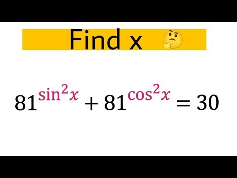 Japanese - Math exponential problem solution | How to solve exponential equation