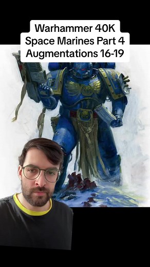 All the augmentations of the Adeptus Astartes have been listed now! Next, we go over each of the 18 Space Marine Legions of the Legiones Astartes Part 3 > @Stromboli #warhammer40k #lore #spacemarines
