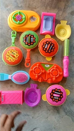 Diy unboxing kitchen Set l kitchen plastic set | mini cooking Kitchen set 01