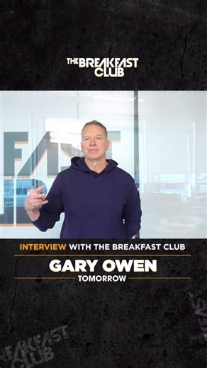 🚨 Tomorrow @garyowencomedy will be live on The Breakfast Club, promoting his new comedy Tour! Listen live tomorrow ➡️ http://breakfastclubonline.com/listen | Breakfast Club