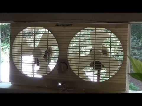 Duracraft DW-CV610 Twin Window Fan