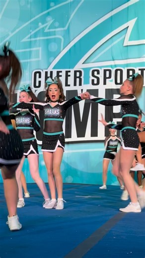 Congratulations to everyone who took part in CHOMPDOWN 2025 ✨ the largest Shark Showcase in history! 🦈🩵 We couldn’t be more proud of our incredible Shark Nation! Stay tuned to our socials for more highlights and memories coming! 🌊 GOODNIGHT SHARK NATION! #Chompdown2025 #SharkNation #FinsUp #GoTealGo #CheerSportSharks | Cheer Sport Sharks