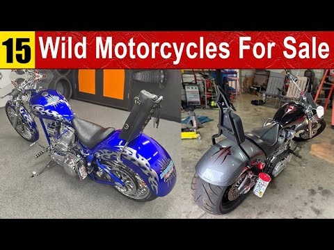 15 Wild Motorcycles for Sale That Are Breaking the Internet!