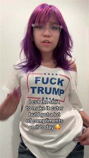 Or you can find out who’s the imposter if someone gets mad at you for it idk #fucktrump #fyp #foryou