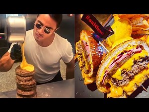 Salt bae Burger Compilation - The Burger King - Nusret Gökçe