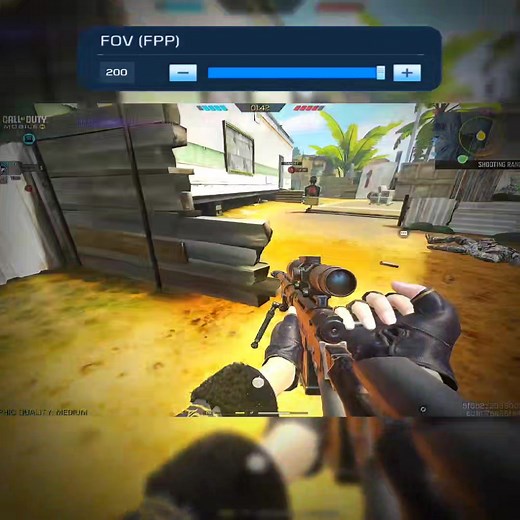 Call of Duty Mobile Settings for Sniping | CODM POV Experience