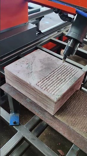 Stone carving machine for precision patterns