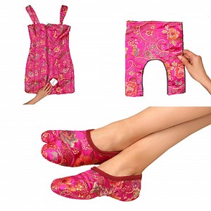 How to sew slippers out of old clothes - comfortable to wear and sewed quickly! | Miarti - Wiederverwendung