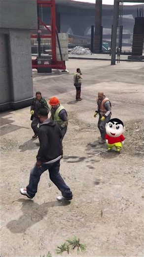 Gta5 Shinchan and Franklin Fight unknown People#gta5 #trending #viral #fighting