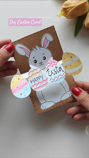 CREATE Your Own AMAZING Easter Card at Home!