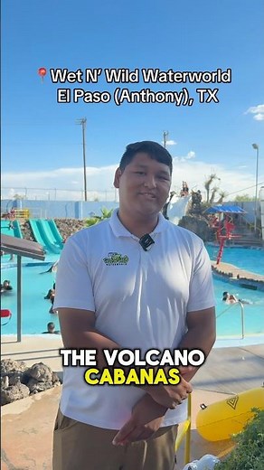 EVERY Volcano Lake Cabana at Wet N’ Wild #elpasotx #waterpark