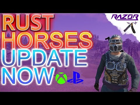 Horses Update NOW! Ranch Starter Guide Rust Console 🎮 PS4, XBOX