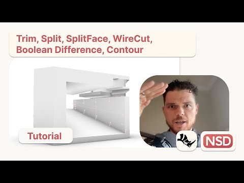 Rhino 3D Cutting Tools Explained. How to use Trim, Split, SplitFace, Wirecut, BooleanDifference etc.