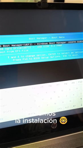 instalación de Ubuntu en hp 🤓💻🐧 #ubuntu #sourse #linux