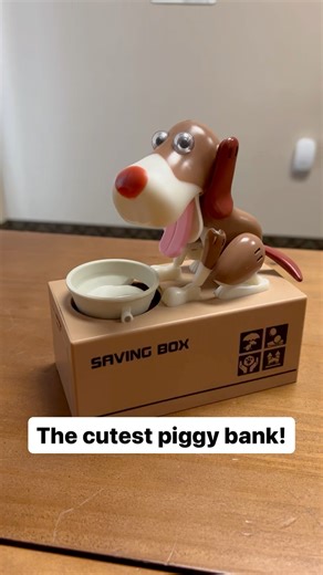 Cutest piggy bank | At Home with Jennie and Nick