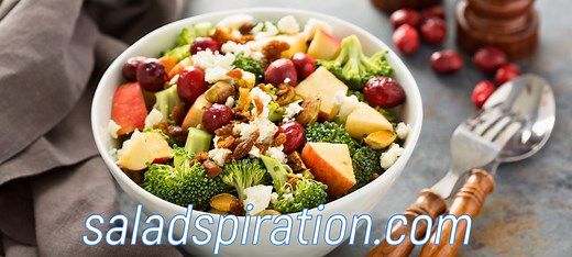 Broccoli Salad with Bacon and Cranberries This crowd-pleasing salad is a delicious mix of textures and flavors. It's perfect for potlucks, picnics, or as a side dish to your favorite meal. Ingredients: 4 cups broccoli florets 1/2 cup cooked and crumbled bacon 1/2 cup dried cranberries 1/2 cup sunflower seeds 1/4 cup chopped red onion Dressing: 1/2 cup mayonnaise 2 tablespoons sugar 2 tablespoons apple cider vinegar Instructions: 1. In a large bowl, combine broccoli florets, bacon, cranberries, s