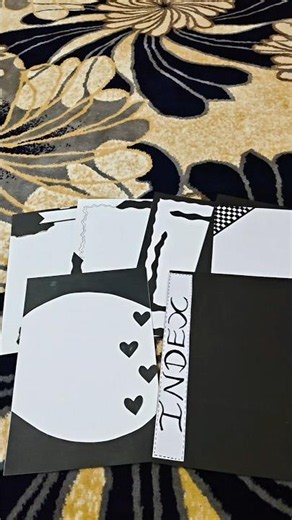 black and white theme decoration papers for project | assignment | sheets | project |decoration