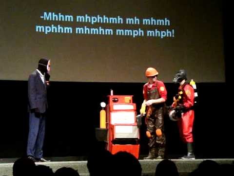 Polymanga 2012 - G20 - Engineer, Pyro, Spy & Medic (Team Fortress 2)