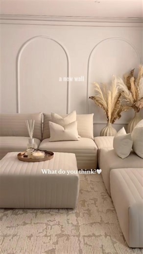 Your weekend DIY: adding wall panels to give the room a fresh look ✨ And furthermore, decorate the room with something nice👇 #diy #DIYprojects #amazonfinds #Amazon #decorhome #homedecor #modernhome #CozyHome #CozySeason #wallart #panels #diyhomeprojects #hacksandtips #hackdecor | House Decor Oasis