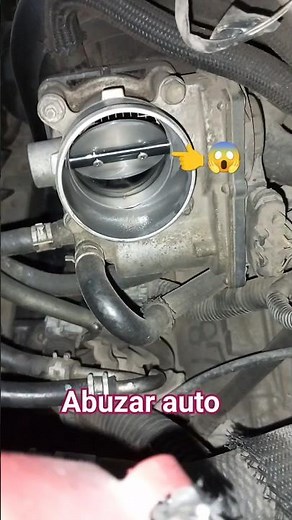 how to clean throttle body in the Toyota Corolla 1.6 #throttle #youtubeshorts