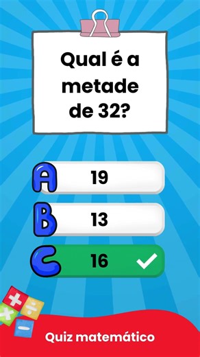 Você é o GÊNIO da matemática? Quiz matemático #quiz #matemática
