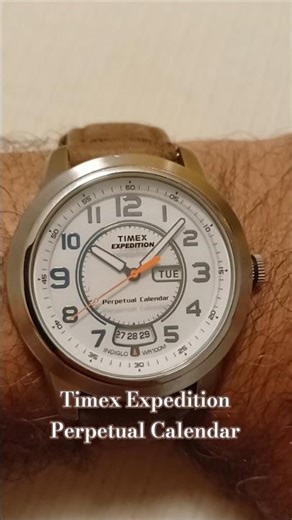 Timex Expedition Classic Perpetual Calendar #watch #relogiotop #watchcollection #timex