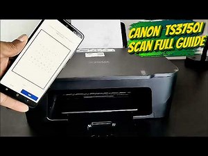 Canon TS3750i: WiFi Setup, Canon PRINT App Guide – Scan to Phone, Save PDF & Print
