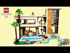 LEGO Creator 3 in 1 Modern House (31153) - Speed Build & Review