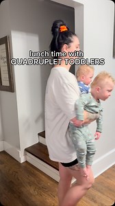 4.5M views · 116K reactions | That afternoon pick me up always hits just right #quadruplets #quadrupletsofinstagram #thefabfour #carmackquads #quadmoms #instagood #instagram #insta #instadaily #reels #instalike #reels #reelsinstagram #trendingreels #viral #twins #toddlers #lunchtime #coffeelover | Hannah Carmack | Facebook
