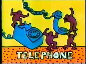 Sesame Street - Keith Haring: Telephone