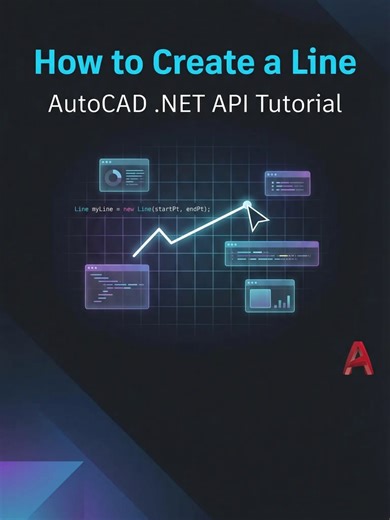 Crear Línea Usando el API de AutoCAD .NET – Parte 01