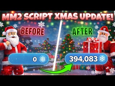 [❄️] MM2 SCRIPT GET SNOW TOKENS FAST! (Auto Farm Christmas Update) 🎄