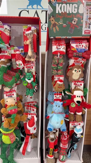 🐾 ❌ATTENTION❌🐾 The big C word has landed here at Lamond, we now have our Kong Christmas toys available to take away but once they are gone they are gone 🎅🏻🎁🎄. | Lamond Veterinary Clinic