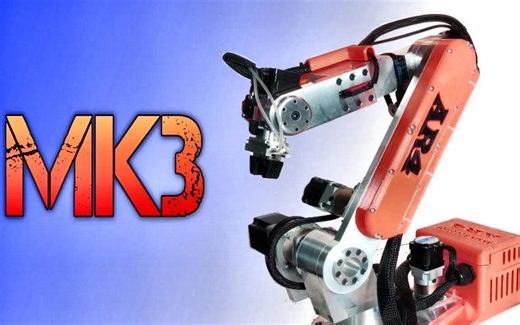 [Chris Annin] AR4 -MK3 6轴机器人臂套件 - DIY 6 DOF机器人⧸arduino控制和Python