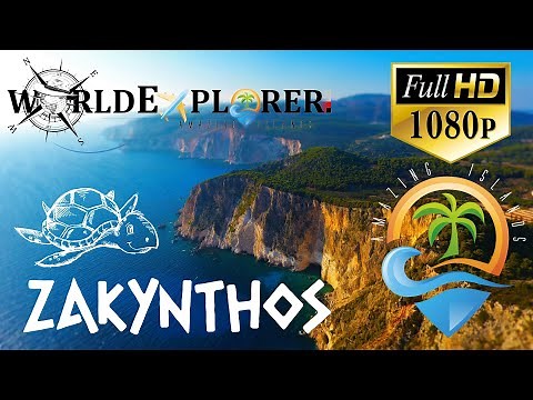 █▬█ █ ▀█▀ Zakynthos, Zante HD places that you must see (drone)