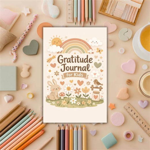 Gratitude Journal for Kids | Kids Gratitude Journal | Childrens Gratitude Journal With Prompts - Etsy