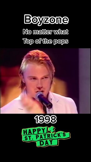 Boyzone 'No Matter What' 1998 Performance on Top of the Pops