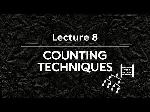 Lec8: Counting Techniques